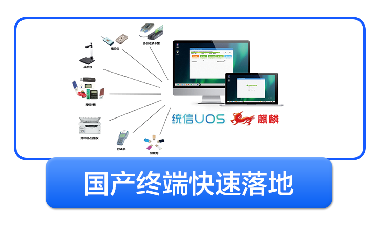 国产终端快速落地