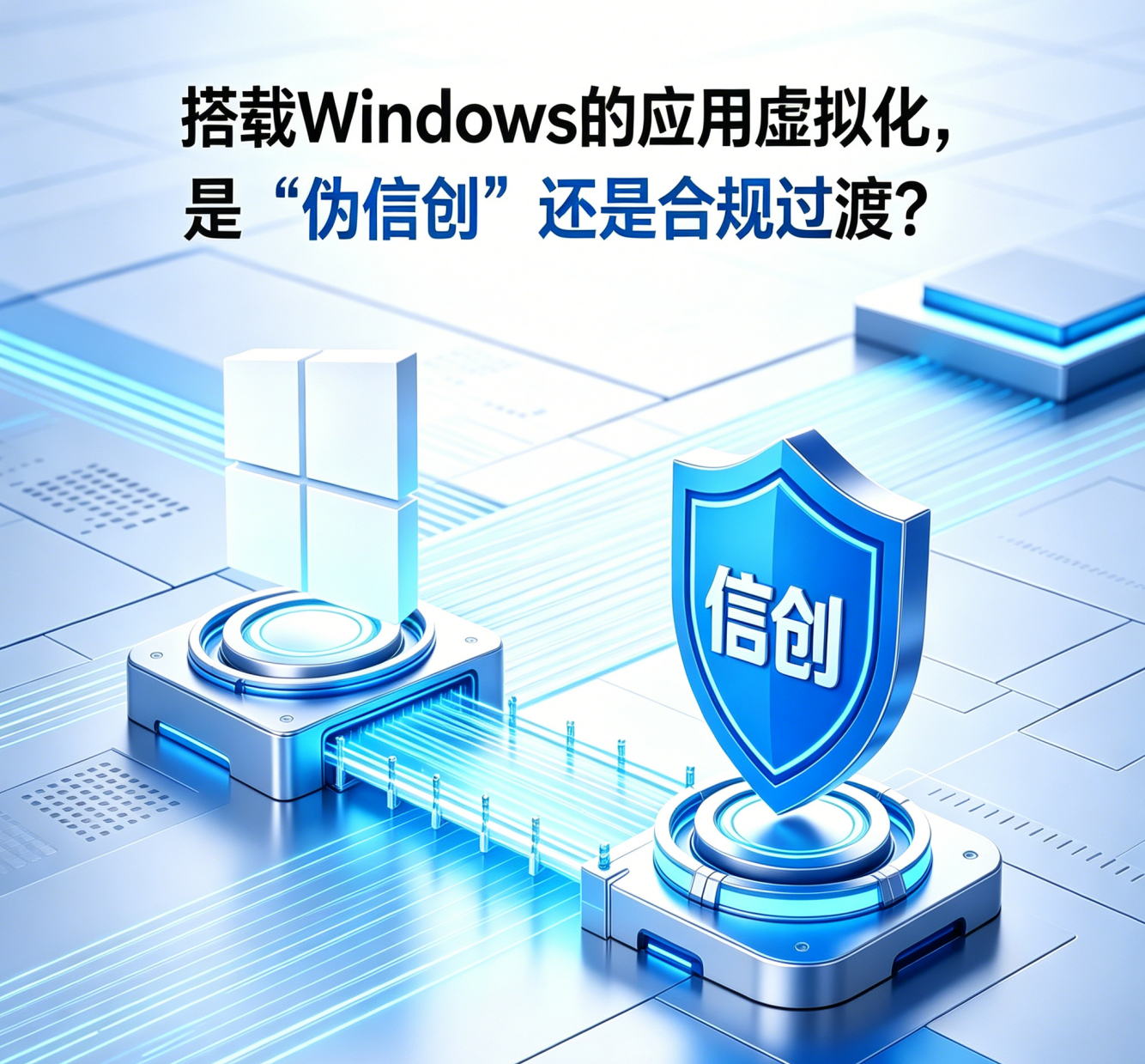 搭载Windows的应用虚拟化，是“伪信创”还是合规过渡？
